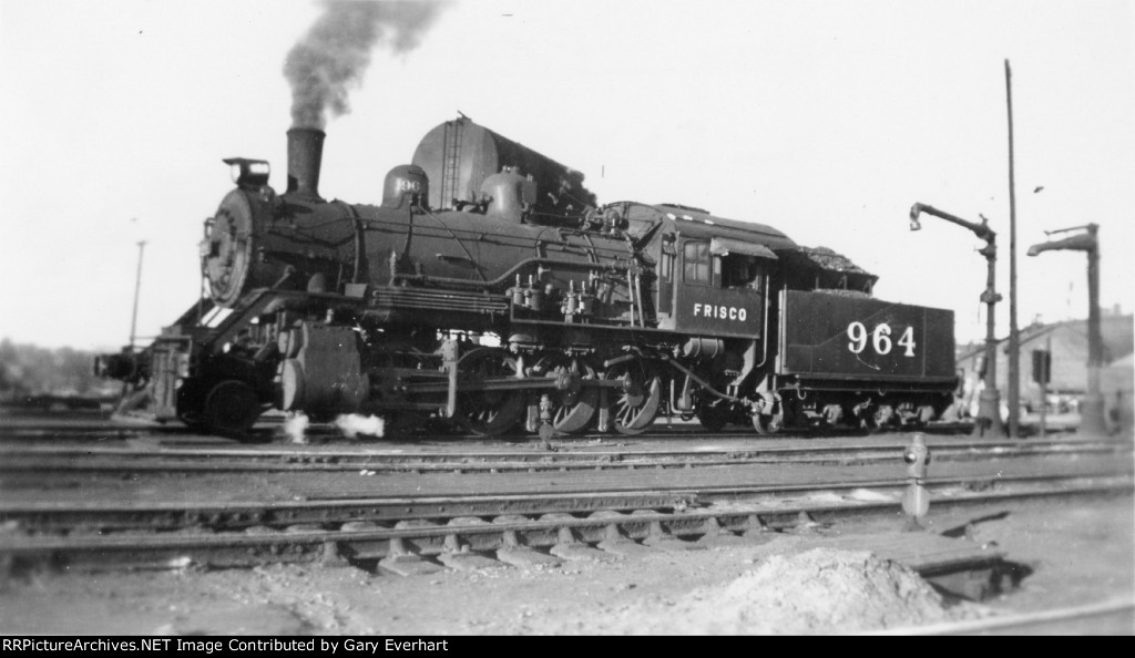 SLSF 2-8-0 #964 - St Louis-San Francisco